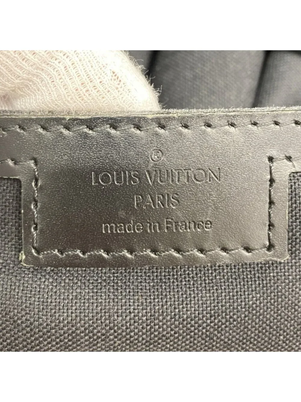 Louis Vuitton Business Bag Damier Graphite Tadao Black 2-Way